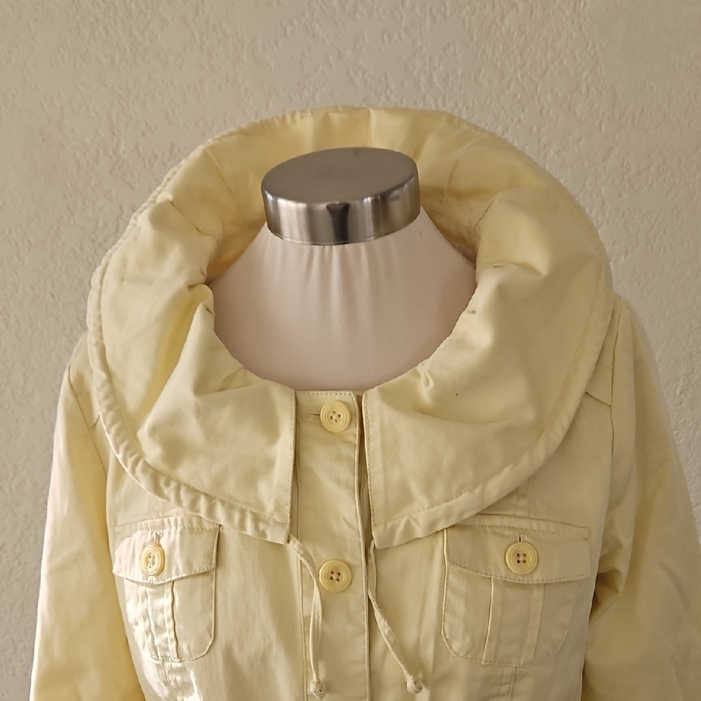 Sandro Light Yellow Utility Jacket - image 8